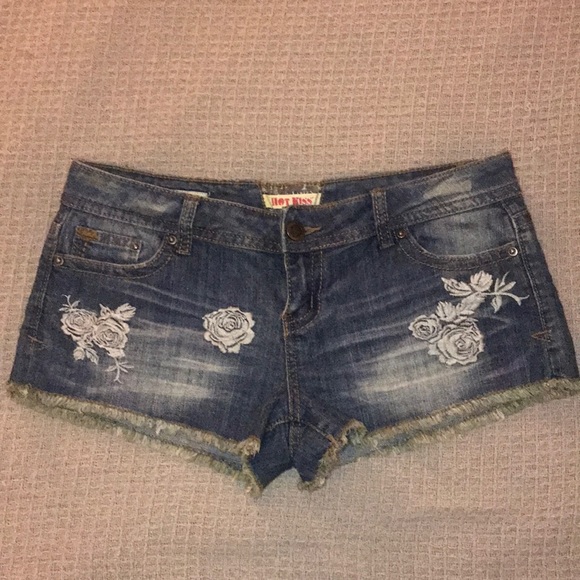 Hot Kiss Pants - Hot Kiss denim shorts. Everything must go!!